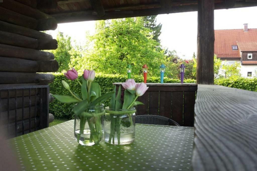 Campinghuette Mit Fkk Moeglichkeit Meckenbeuren Exterior foto